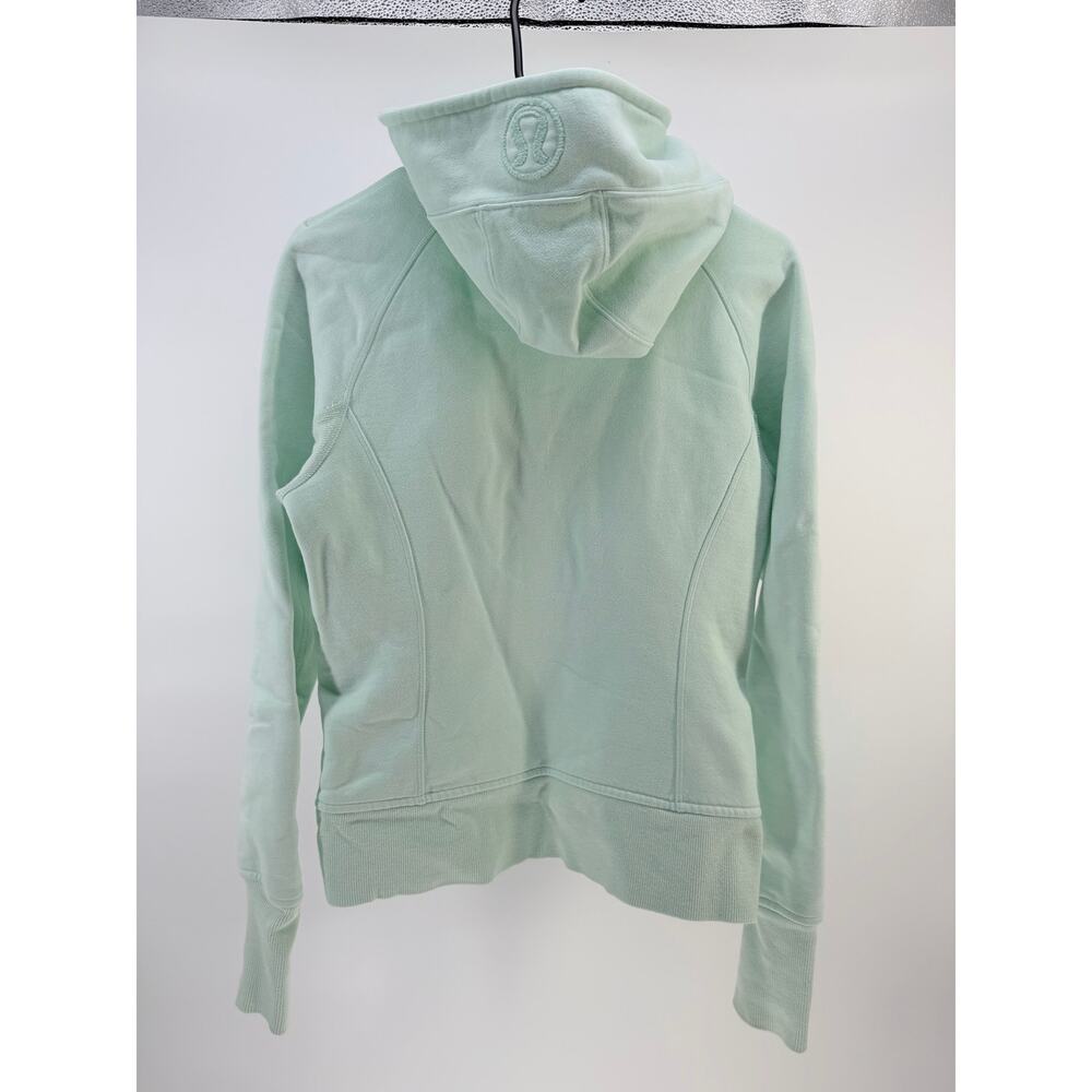 Lululemon Mint Green Scuba Full-Zip Hoodie - Gem